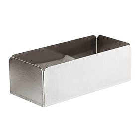Resim Biradlı GRV-194 Kare Poşet Şekerliği, 5.5x12x4 cm 