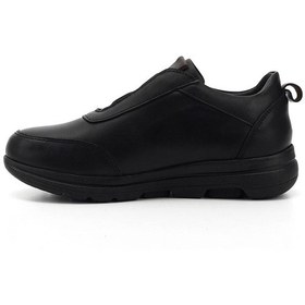 Resim Gönderi(R) Gönderi R Siyah Dilden Lastikli Hakiki Deri Comfort Ayakkabı Siyah 