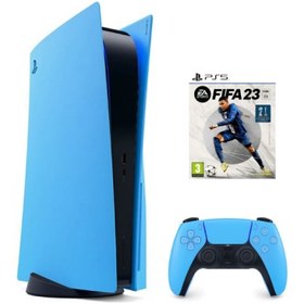 Resim Sony Playstation 5 825gb Starlight Blue Oyun Konsolu + PS5 Fıfa 23 