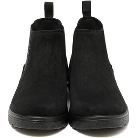 Resim Bot Kadın 45 U33 Vx Fly Flot Cloth Woman Ankle Boot Black Siyah 