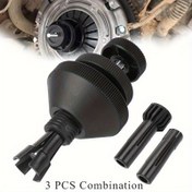 Resim 3 Parça/Set Araç Debriyaj Hizalama Aleti - Kaymaz Merkezleme ve Sökme Kiti, Oto Tamiri için Yüksek Kalite 