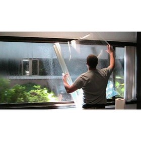 Resim Temiz Pazar Güvenlik Şeffaf Cam Filmi Kırılmaz 50 Cm X 10 Metre 2 Mİl 