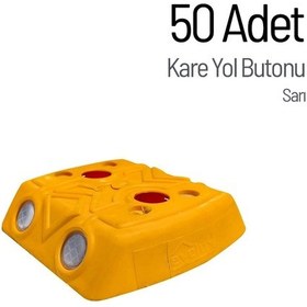 Resim 50'li Kare Yol Butonu Seti-3691 