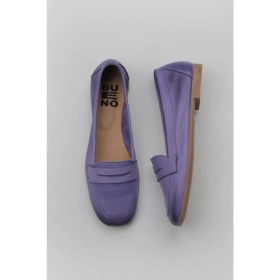 Resim Bueno Shoes Lila Deri Kadın Loafer 01WY0801 