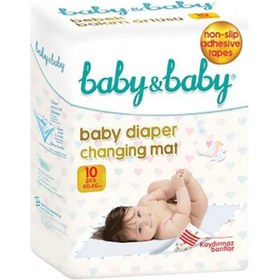 Resim Baby&Baby Bebek Bakım Örtüsü 10 Adet 