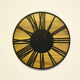 Resim DUVAR SAATİ - 0025 Kahverengi 