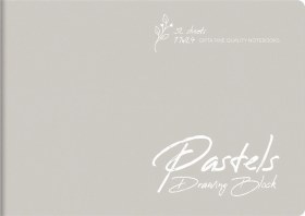 Resim Pastels 17x24 32 Yaprak Plastik Kapak Resim Defteri 4162 Gri 