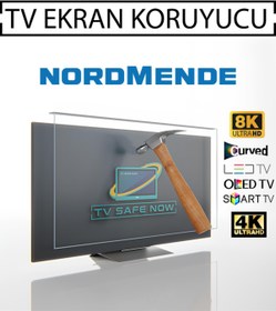 Resim TVSAFENOW Nordmende 88'' Inç 223 Ekran Televizyonlar Için Uyumlu Tv Ekran Koruyucu 