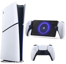 Resim Sony Playstation 5 Slim Digital 1 TB İthalatçı Garanti + Portal Oyun Konsolu 