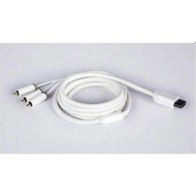 Resim Nintendo wii rca kablo nintendo wii av kablo nintende wii ses ve görüntü kablosu 