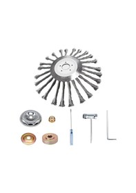 Resim Suntek Magideal Giyotin Kafa Çim Yabani Otlar Fırça Bahçe Biçme 10" 