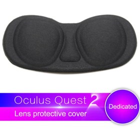 Resim Oculus Quest 2 Black Toz Geçirmez Vr Gözlük Lens Koruyucu Kılıf 