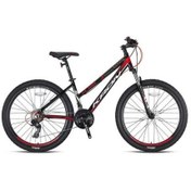 Resim Kron Xc 100 - 27.5" Mtb Lady - 15' - 21 Vites - H.disc - Siyah-gri/kırmızı 