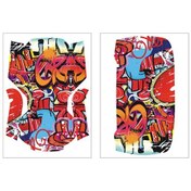 Resim Youmex Djı Mavic Mini İçin Renkli Grafiti Sticker Seti - Su Geçirmez Pvc, Kişiselleştirme, Korumalı Vücut Sticker 