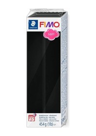 Resim Supertrend Fimo Soft Polimer Kil 454 Gr. 9 Siyah 