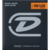 Resim Jim Dunlop DBN40120 5 Telli Bas Gitar Teli (40-120) 