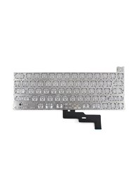 Resim Apple Uyumlu MacBook Pro M1 13" 2020 A2338 Klavyekeyboard Us Q Küçük Enter 