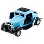 Resim Die Cast 1:32 Retro Hot Rod Çek Bırak Araba Mavi 