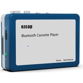 Resim Jeemson Bluetooth Kaset Çalar, 3.5mm Kulaklık Jack İle Stereo Ses, 10m Uzaklıkta Bt 4.2, Oto Ters Çalma Ve Usb/aa Pil Besleme Diğer 