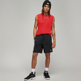 Resim Jordan Dri-Fit Sport Kolsuz Top Erkek Kırmızı Kolsuz T-Shirt 