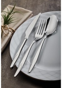 Resim Onon Viyana 12 Kişilik 89 Parça Çatal Kaşık Bıçak Takımı 