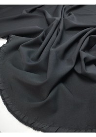 Resim Siyah Renkte Gövdeli Krep Kumaş En: 140 Cm-10617 Siyah 