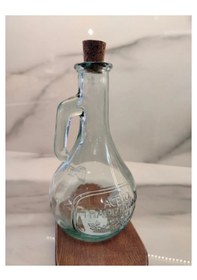 Resim Md Recycle Kluplu Yağ Şişesi 500cc Turkuaz 