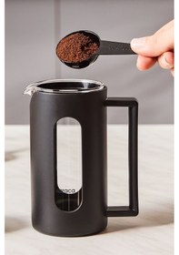 Resim Karaca Leya Kaşık Hediyeli Borosilikat Cam French Press 350 ml 
