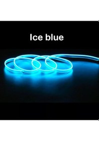 Resim Ice Blue Renk Neon Led 2 Metre Torpido Ledi Ip Neon - Ip Led 2 Me 