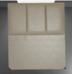 Resim Başlık ALC SEDEF Model 90cm SUNİ DERİ Kumaş Modern Kapitone KREM Renk El Yapımı 
