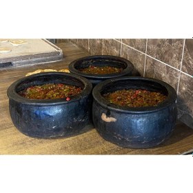 Resim Doğal Toprak Kuzuluk Güveç Tencere 20-25 Kişilik 10 Litre 34x15 C (KAPAKSIZ) Toprak 