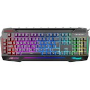 Resim Rampage Stage KB-R63 Kablolu Gaming Rgb Q Klavye Siyah 