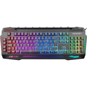 Resim Rampage Stage KB-R63 Kablolu Gaming Rgb Q Klavye Siyah 