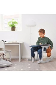 Resim IKEA Sundvık Çocuk Masası, Gri 