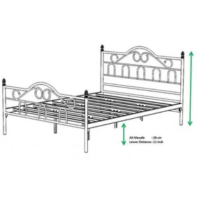 Resim Mobilya Dükkanım Truva Metal Karyola 180x200 ARM094 