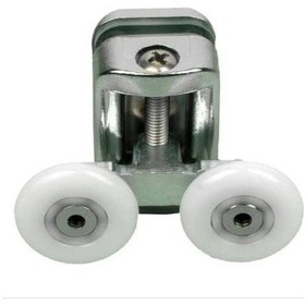Resim Venita Metal Gövdeli Duşakabin Tekerlek Takımı 2 Alt 2 Üst Teker Rulmanı 24 Mm 