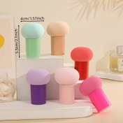 Resim 6 adet Renkli Şablon Fırça Seti, Çeşitli Renklerde Saplar - Yüksek Kaliteli Mürekkep Uygulayıcısı, Scrapbooking, Kart Yapımı, Karışık Medya Sanat ve El Sanatları için - Islak ve Kuru Kullanım, Kavun Sapı, Sünger Uygulayıcısı, DIY Projeleri için Mükemmel 