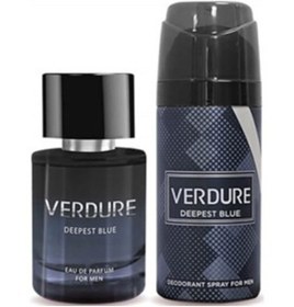 Resim VERDURE Deepest Blue Edp 100 ml Erkek Parfüm + Deodorant 150 ml Set P3001748 