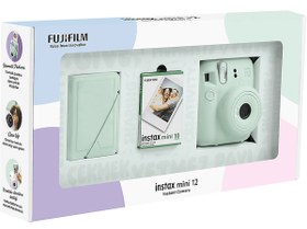 Resim INSTAX Mini 12 Eko Bundle Box Anlık Fotoğraf Makinesi Mint Yeşi̇l 