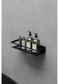 Resim Zift Unique Ömür Boyu Paslanmaz Çelik Yapışkanlı Banyo Rafı ,modern Duş Rafı & Şampuanlık-silikon Yapıştırıcıı Diğer 