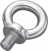 Resim Erkek Eye Bolt Krom 06 Mm Marine Town