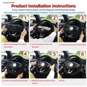 Resim Iç Halka Olmadan 1 Pu Üç Boyutlu Örgülü Deri Metal Dinamik Araba Döşeme Purple Purple 