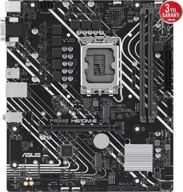 Resim Asus Prime H610m-e D5 Csm 1700p Vga Hdmi Dp 