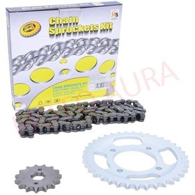 Resim 15t/38t 428h X 110 L Zincir Dişli Set Cgl - Sfr 