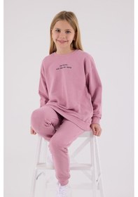 Resim Rolypoly Kız Çocuk Pembe Eşofman Takımı 5274-48679 Pembe 