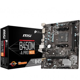 Resim MSI Msı B450MA Pro Max Ddr4 4133Mhz 1Xhdmı 1Xdvı M.2 Matx Am4 (1.,2.,3. Nesil Amd Uyumlu) 