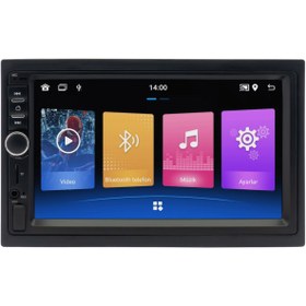 Resim Universal Double Din Android Multimedya Sistemi 