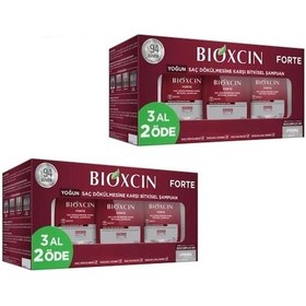 Resim Bioxcin Forte Şampuan 3x300 ML 2'li Set 