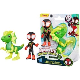 Resim Spidey And His Amazing Friends Miles Spin Morales & Electrosaurus Marvel 