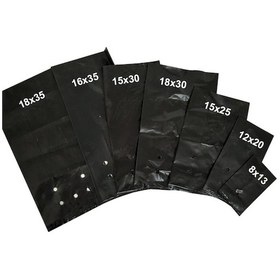 Resim 15X25 CM Fide Torbası - 300 Adet Peyzaj Torbası Meyve Portakal Na 